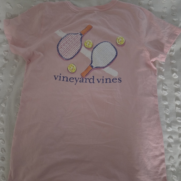 Vineyard Vines Pink Short Sleeve Tee - Picture 1 of 3